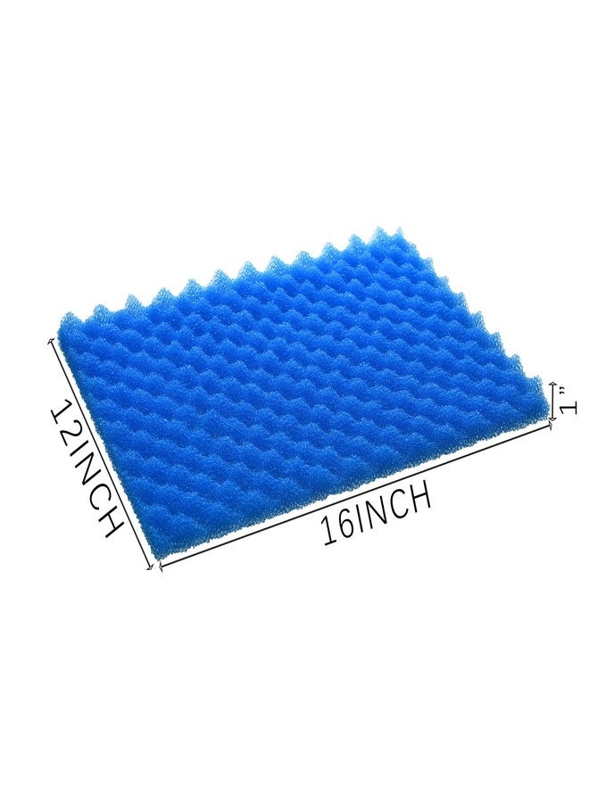 AFACYGN Aquarium Filter Media Bio Sponge Pad 16 x 12 x 1 inch, Fish Pond Foam Filter 20/30/40 ppi Set 3 - Image 2